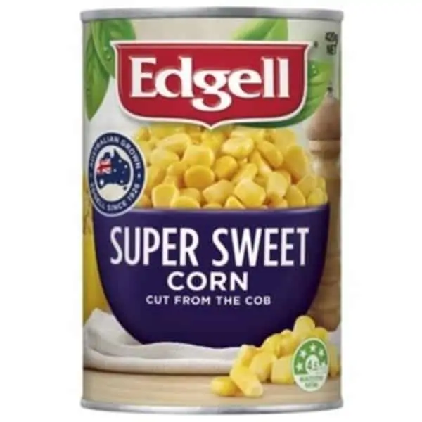 edgell super sweet corn kernels 420g