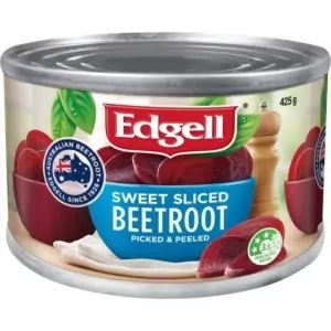 edgell sweet sliced beetroot sliced sweet 425g