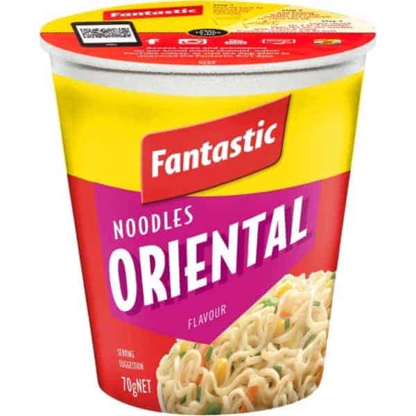 fantastic oriental noodle cup 70g