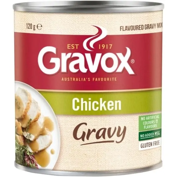 gravox gravy mix instant chicken 120g