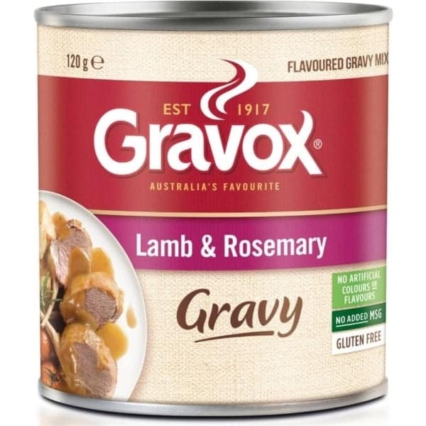gravox gravy mix lamb rosemary 120g