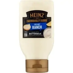 heinz creamy ranch mayonnaise 295ml