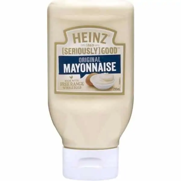 heinz seriously good whole egg mayonnaise 295ml