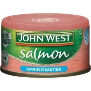 john west salmon tempters in springwater 95g