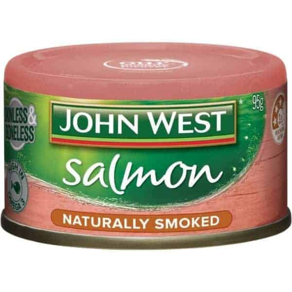 john west salmon tempters naturally smoked 95g