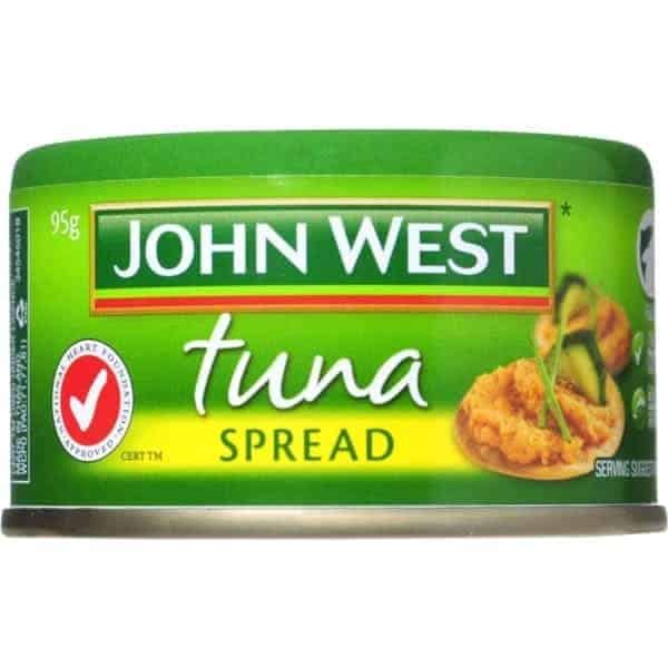 john west tuna spread 95g