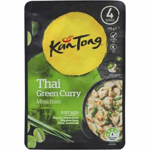 kan tong thai green curry meal base pouch 175g