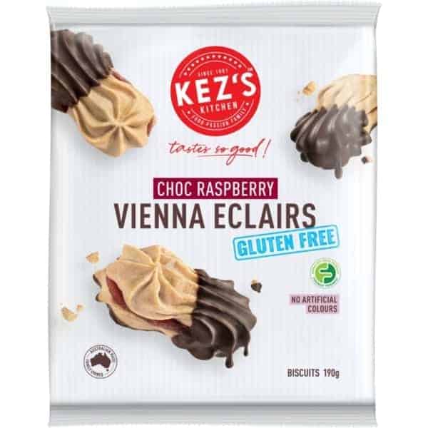 kezs free gluten free vienna eclairs 190g