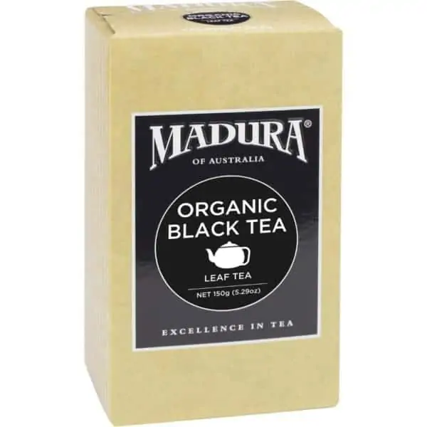 madura black leaf tea organic 150g