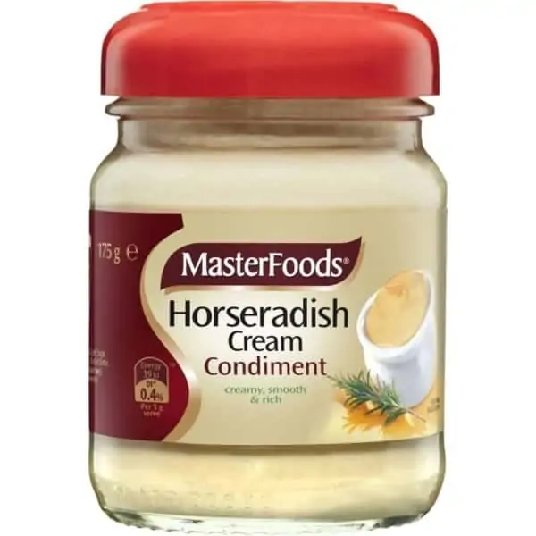 masterfoods horseradish cream 175g