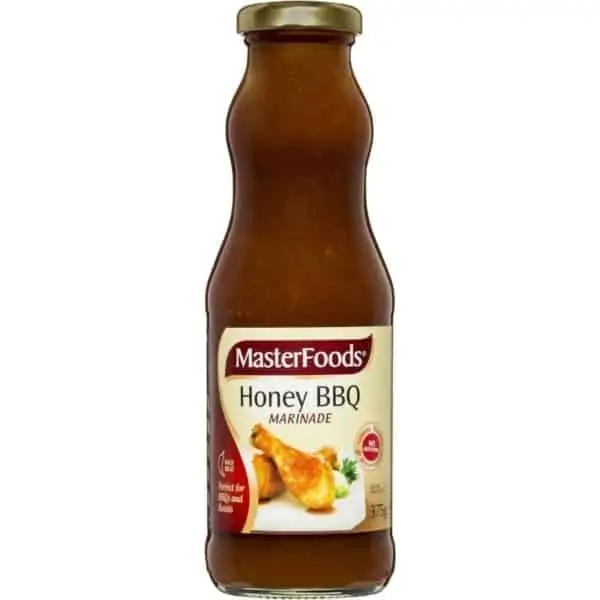 masterfoods marinade honey bbq 375g