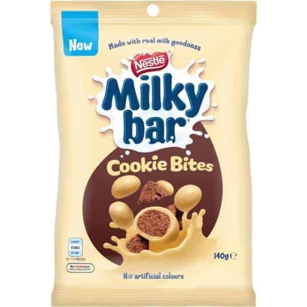 milky bar cookies bites 140g