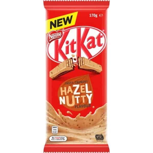 nestle kit kat hazelnutty block 170g