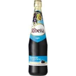 ribena syrup light blackcurrant 1l