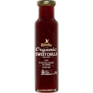 rosella organic sweet chilli sauce 250g