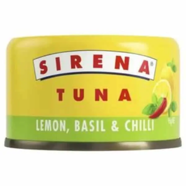 sirena lemon basil chilli tuna 95g