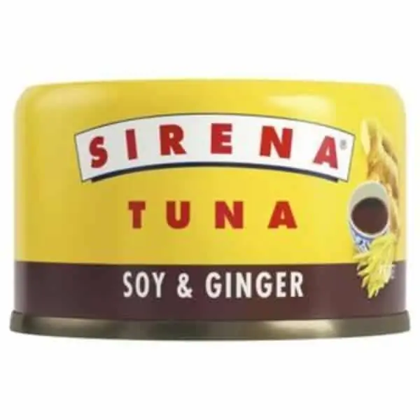 sirena soy ginger tuna 95g