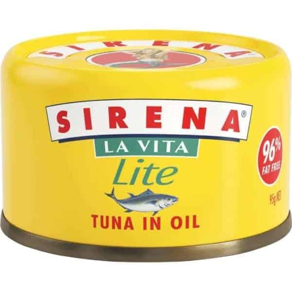 sirena tuna la vita lite in oil 95g