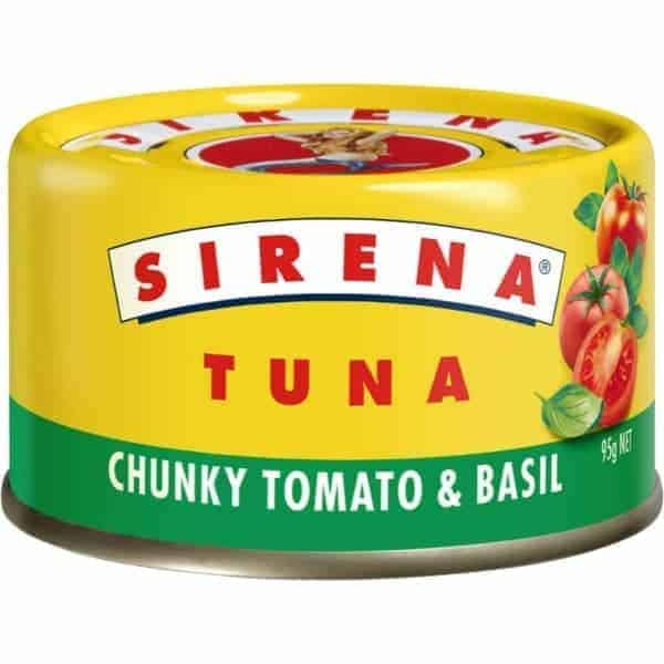 sirena tuna tomato basil 95g