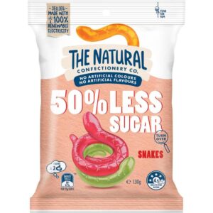 The Natural Confectionery Co. Snakes Reduced Sugar 230g