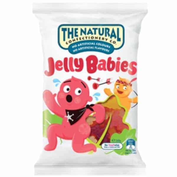 the natural confectionery jelly babies 260g