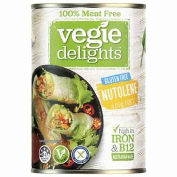 vegie delights gluten free nutolene 415g