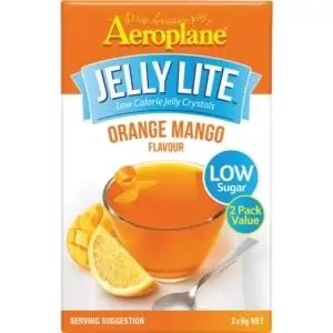 aeroplane jelly lite orange mango 2x9g