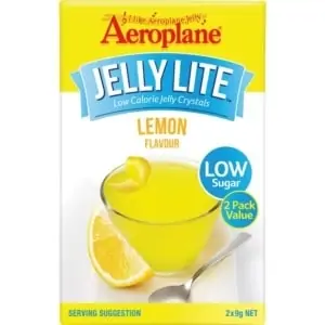 aeroplane jelly lite twin lemon 2x9g