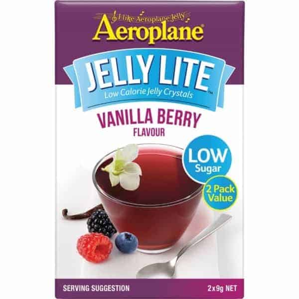 aeroplane jelly lite vanilla berry 2x9g