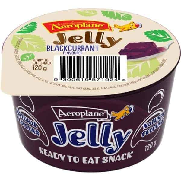 aeroplane ready to eat jelly blackcurrant 120g