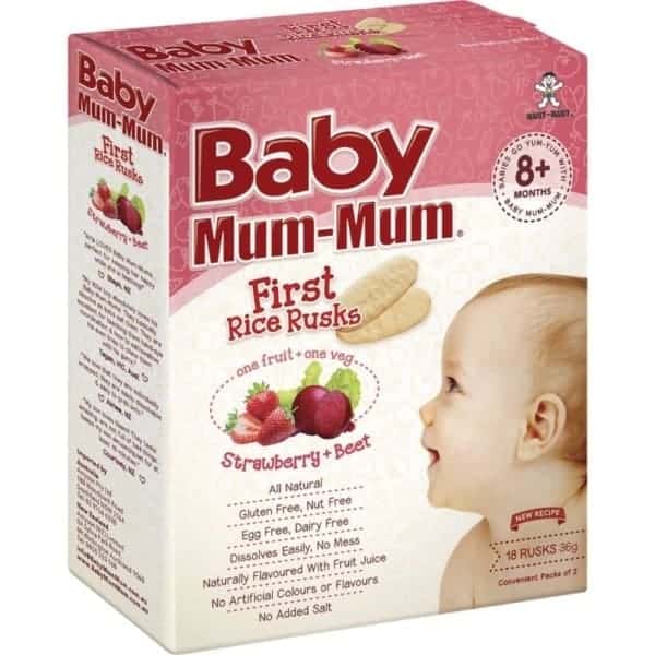 baby mum mum strawberry and beet