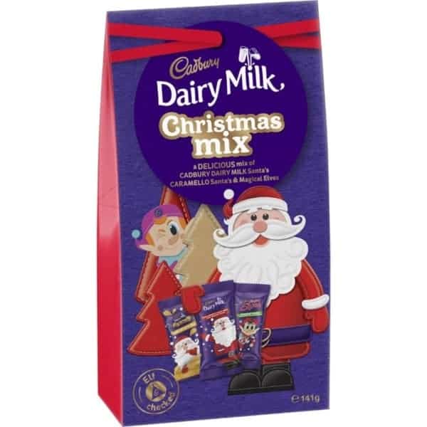 cadbury christmas mix gift bag 141g 1