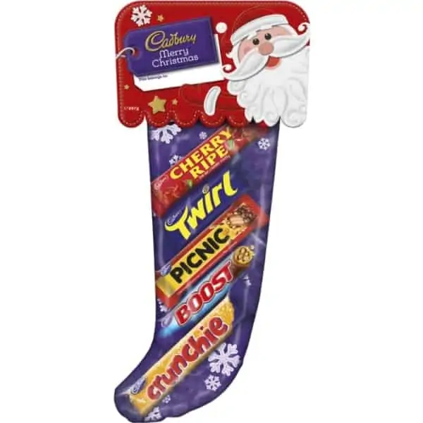 cadbury christmas stocking 247g 1