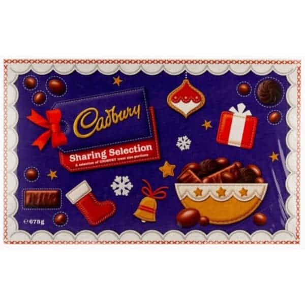 cadbury sharing selection box 675g
