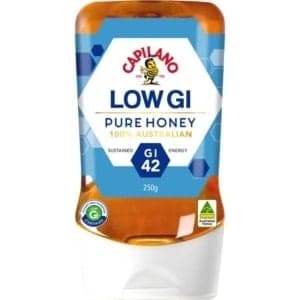 capilano low gi pure honey 250g