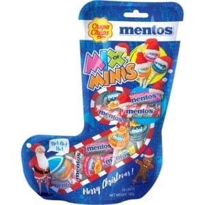 chupa chups mentos mini stocking 160g