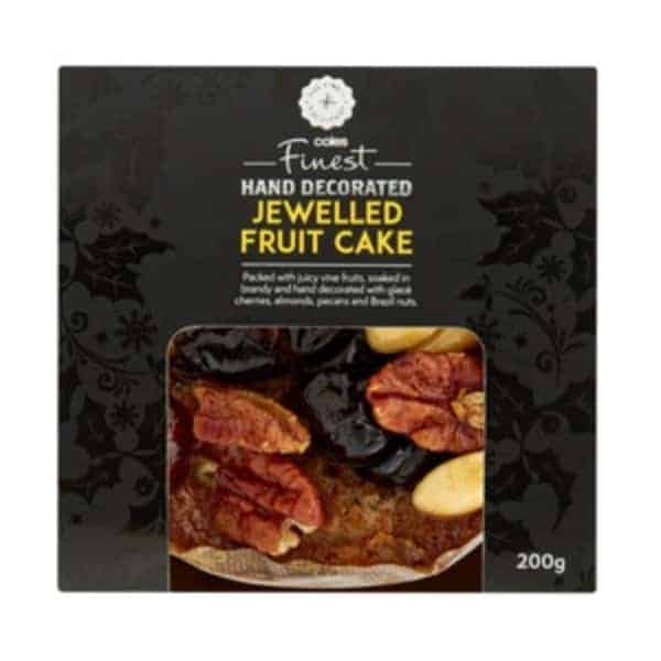 coles finest jewelled fruit cake 200g