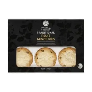 coles finest traditional fruit mince pies 6 pack 370g