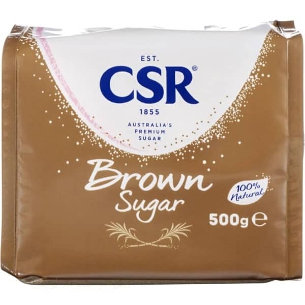 csr brown sugar 500g