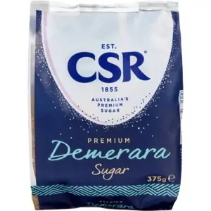 csr demerara sugar 375g