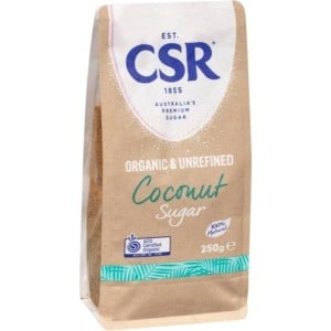 csr unrefined coconut sugar 250g