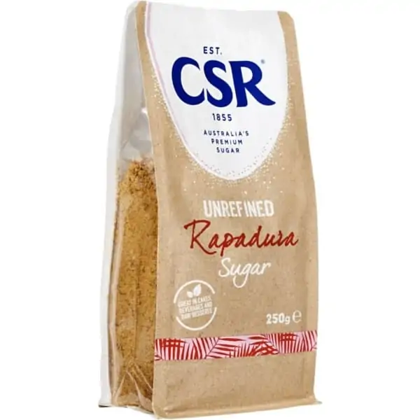 csr unrefined rapadura sugar 250g