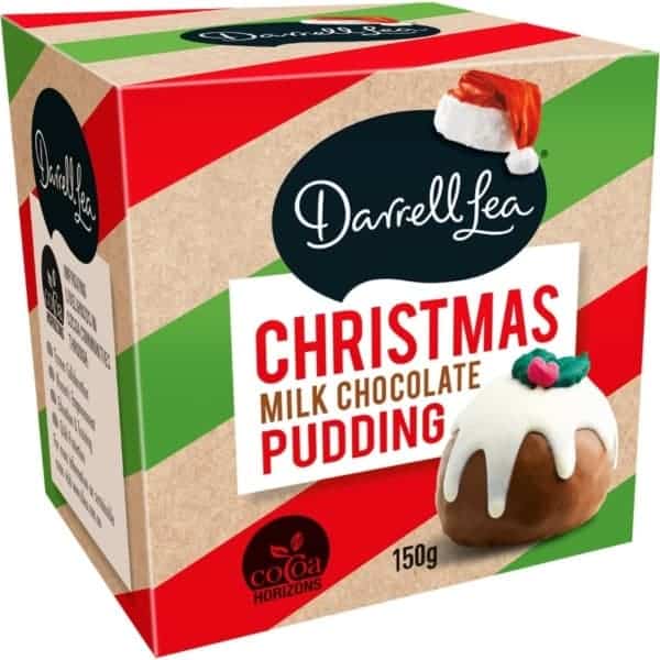darrell lea christmas nougat pudding 150g