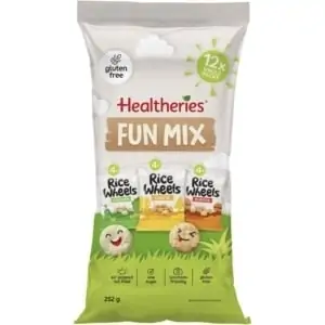 healtheries rice wheels fun mix multipack 12 pack
