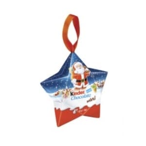 kinder chocolate christmas star 7pieces 42g