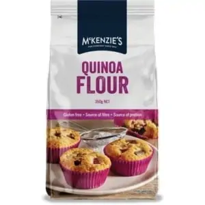 mckenzies quinoa flour 350g