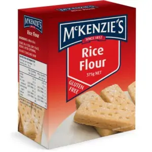 mckenzies rice flour 375g
