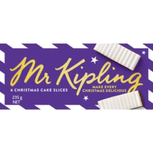 mr kipling christmas cake slices 6 pack 225g