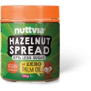 nuttvia hazelnut spread 350g