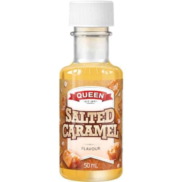 queen salted caramel flavour 50ml